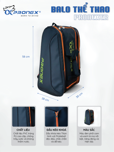 Balo Thể Thao Pronexer - Thiết kế chuẩn cho dân... 3