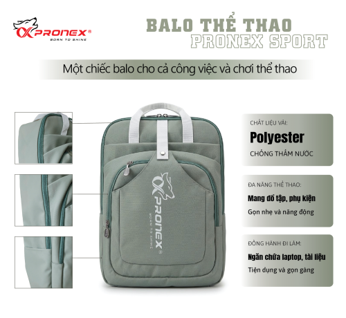 BALO THỂ THAO PRONEX SPORT - THIẾT KẾ PHÙ HỢP CHO... 4