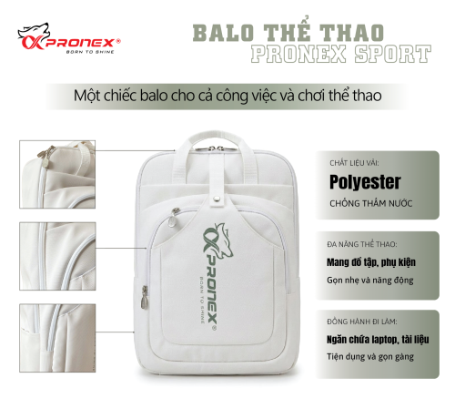 BALO THỂ THAO PRONEX SPORT - THIẾT KẾ PHÙ HỢP CHO... 2