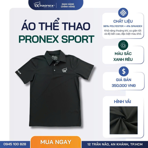 Áo Polo Thể Thao Nam 6 Màu | Vải Lưới Polyester... 5