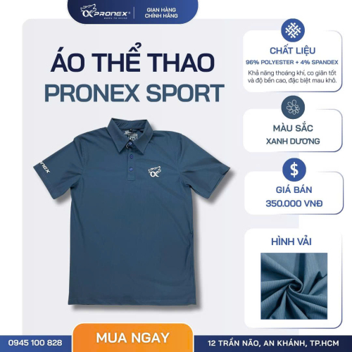 Áo Polo Thể Thao Nam 6 Màu | Vải Lưới Polyester... 3